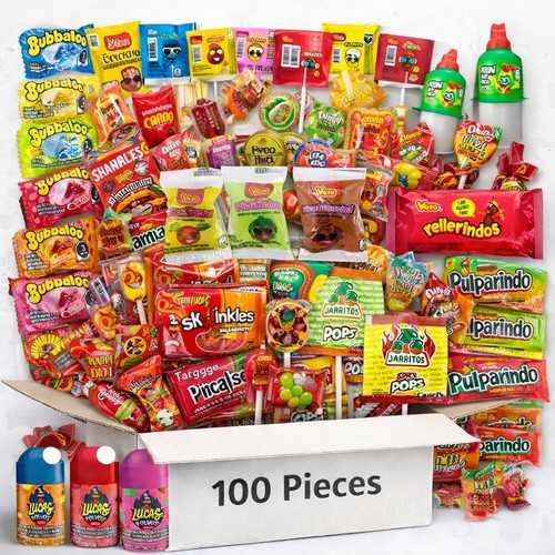 100 piece mexican candy - 100,