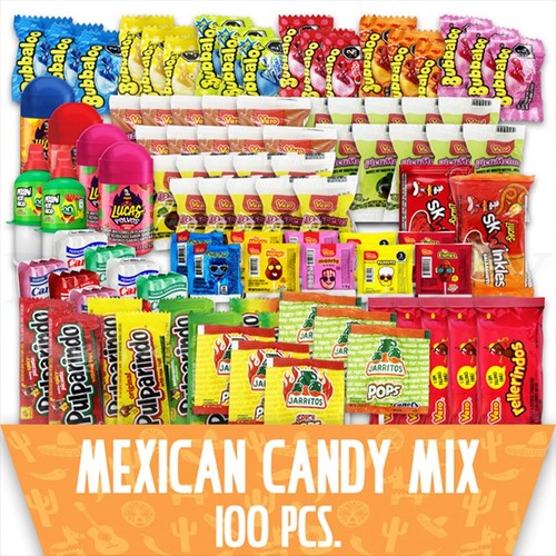 100 piece mexican candy - 100,