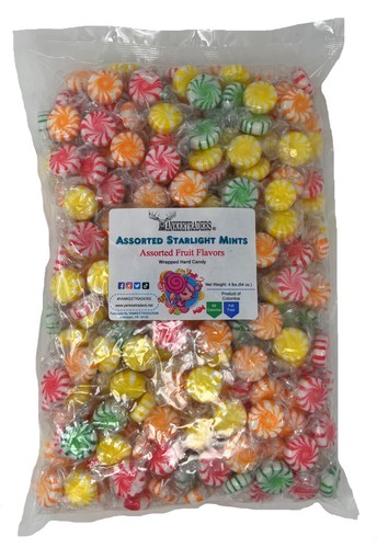 Assorted fruit starlight mints - fruit,