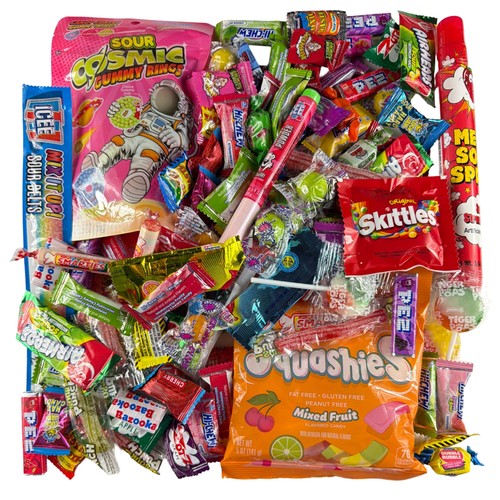 Mixed wrapped branded candy - mixed,