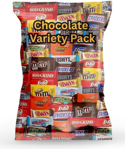 Assorted chocolate candy bag - assorted,