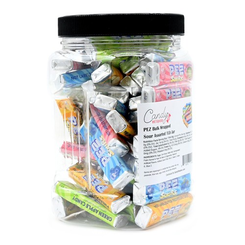 Pez bulk wrapped candy refill - pez,